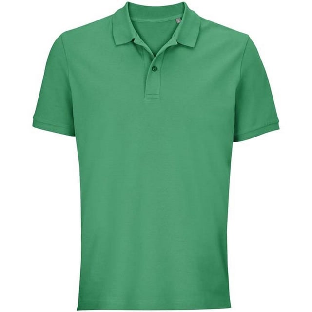 100% Organic Cotton. Fabric: Pique. Design: Plain. Neckline: Ribbed, Turn Down Collar. Cuff: Ribbed. Sleeve-Type: Short-Sleeved. Hem: Twin Needle Stitch. 2 Button Placket, Reinforced Side Slits, Self-Coloured Buttons, Side Seams, Taped Neck, Unbranded Size Label. 210gsm. Sustainability: ACCORD, Amfori, BSCI, Fair Wear Approved, Oeko-Tex Standard 100 Certified, PETA-Approved Vegan, REACH, SAC Approved.