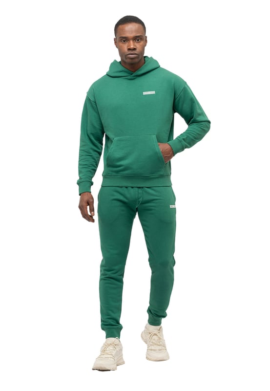 Tom Barron Heren oversized Trainingspak met badge