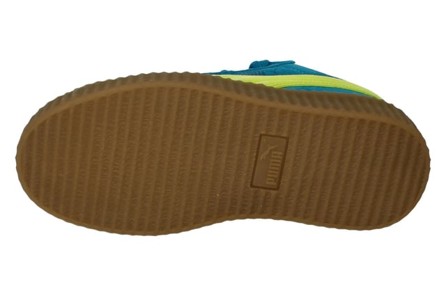 Puma Creeper Phatty Trainers 396403   - Spped Blue Lime Gum 02