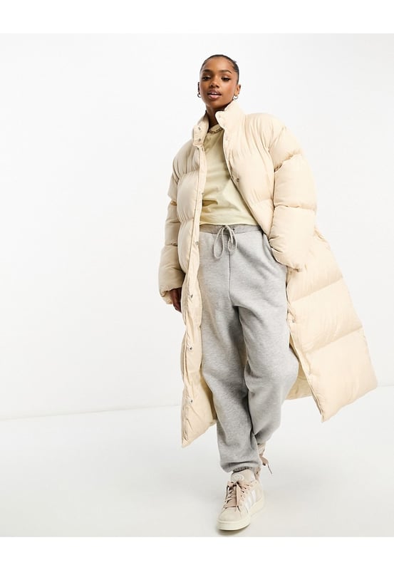 Asos long puffer jacket outlet