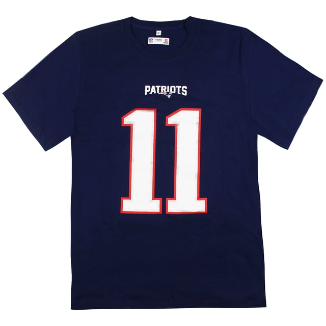 Fanatics NFL New England Patriots Julian Edelman 11 Camiseta de hombre de manga corta