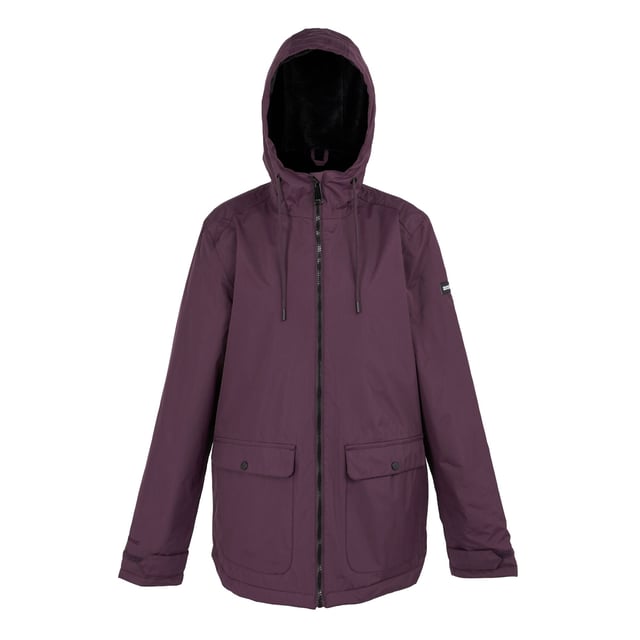 100% Polyester. Fabric: Hydrafort. Design: Plain. Fabric Technology: DWR Finish, Insulating, Quick Dry, Thermo-Guard, Waterproof, Windproof. Cuff: Adjustable, Snap Fastening. Faux Fur Back Panel, Taped Seams. Neckline: Hooded, Standing Collar. Sleeve-Type: Long-Sleeved. Hood Features: Drawcord, Faux Fur, Grown On Hood. Pockets: 2 Lower Pockets, Patch, Snap Fastening, 1 Internal Pocket. Fastening: Popper, Stormflap, Zip. Sustainability: Made from Recycled Materials. 8 UK: 32 in. 10 UK: 34 in. 12 UK: 36 in. 14 UK: 38 in. 20 UK: 45 in. 22 UK: 48 in. 24 UK: 50 in. 26 UK: 52 in. 18 UK: 43 in. 16 UK: 40 in.