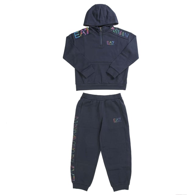 Ea7 tracksuit navy deals