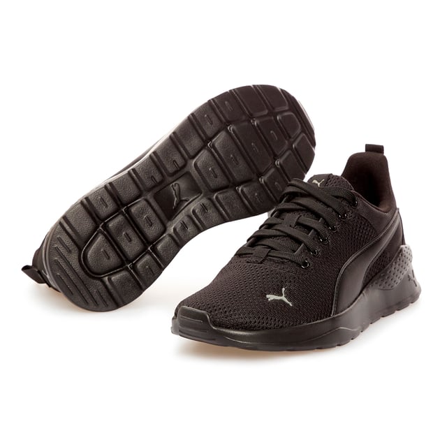 PRODUCT STORY Deconstructed and refined, the Anzarun Lite Trainers ensure a clean look that's perfect for every occasion. Featuring a breathable mesh upper, a cushy EVA midsole and true heritage PUMA branding throughout, this trainer is comfort and style combined. FEATURES & BENEFITS SoftFoam+: PUMA’s comfort sockliner for instant step-in and long-lasting comfort that provides soft cushioning every step of your dayPU midsole: PUMA’s Polyurethane midsole assists a smooth foot stride for comfortable wear and a futuristic look DETAILS Low bootMesh-based textile upperEVA midsole for comfortNon-marking rubber outsole for gripPUMA Wordmark on tonguePUMA Formstrip at lateral sidePUMA Youth style: recommended for older kids between 8 and 16 years