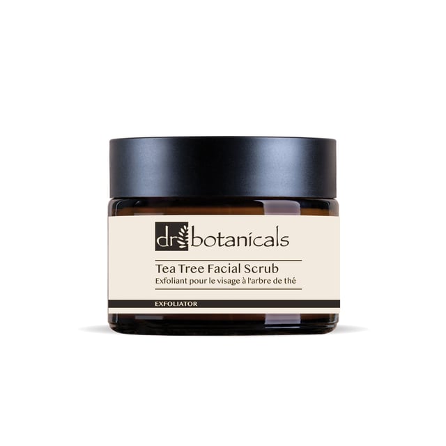 - Exfoliante facial natural y ecológico
- Limpia, exfolia y purifica la piel
- Con aceites de árbol del té y eucalipto

Eucalyptus & Tea Tree Facial Scrub es una fórmula natural y orgánica que limpia y exfolia la piel, dejándola suave y fresca. Con una infusión de aceites de Árbol del Té y Eucalipto, este exfoliante ayuda a purificar la piel y a promover un cutis saludable, perfecto para quienes buscan un producto de belleza limpio con propiedades calmantes.