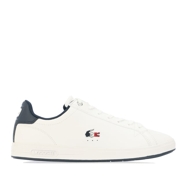 Men s Lacoste Graduate Pro Trainers in White