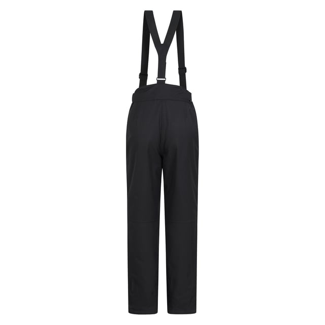Waterproof Rating: 10000mm. 5000g/m¬≤/24hrs. Pockets: 2 Side Pockets, Zip. Contents: 1 Braces. Adjustable Braces, Attachment Clip, Belt Loops, Scuff Guards, Side Zip Ankles, Snow Gaiters. Fabric Technology: Breathable, Durable, Heat Retention, Insulating, PrimaLoft, RECCO, Thermal, Waterproof. Sustainability: Eco Friendly, Made from Recycled Materials. Hem: Elasticated, Stud. Design: Logo. Fastening: Stud, Zip Fly.