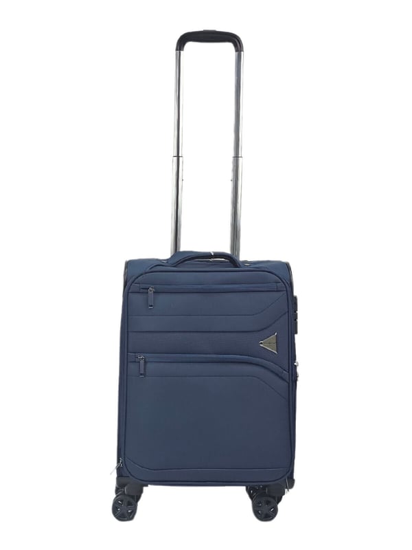 Introducing our Lightweight cabin suitcases. Where style meets practicality in a premium package. Crafted to excel in the world of travel, these suitcases are among the lightest in their class while delivering remarkable functionality. Constructed from ultra-strong Jacquard nylon 900D material, and featuring robust fittings and expert craftsmanship, these bags combine durability with elegance.

Design Features:

Premium Jacquard nylon 900D material for attractive strength.
Self-locking telescopic handle and zip-around closure for convenience.
Smooth 360 dual 8-wheel spinners for effortless mobility.
Secure integrated TSA 3-digit combination lock for peace of mind.

Inside, discover a fully lined interior with high-quality polyester, adjustable tie-down packing straps, and a zip-around pocket for organized storage. With a retractable address tag included for each size, identifying your bag becomes effortless.
Available in classic black, navy and teal blue, please select your preferred color.
Small Cabin 20"| 55x37x20cm, 35L, 2.7KG