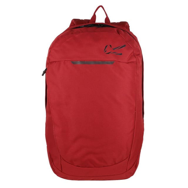 100% Polyester. Length: 45.5cm. Width: 29cm. Depth: 14.5cm. Adjustable Shoulder Strap, Key Clip, Padded Back Panel, Zip Pullers. Compartments: 1 Main Compartment. Pockets: 1 Internal Pocket, Stash Pocket. Sustainability: Made from Recycled Materials. Capacity: 18L.