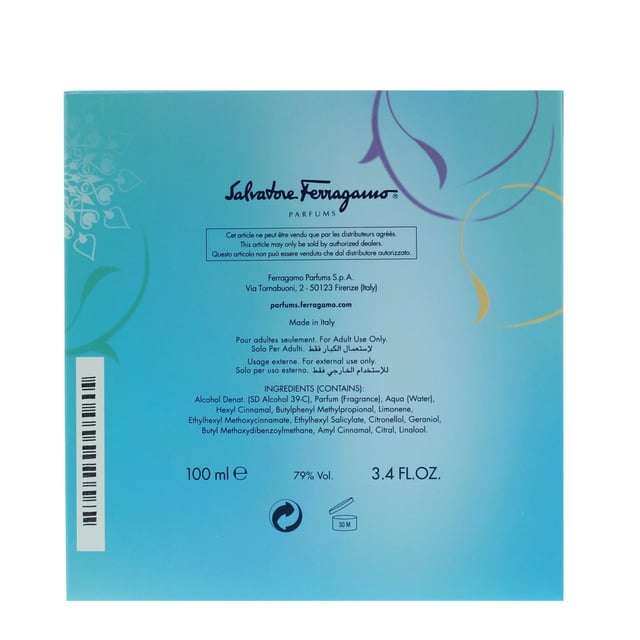 Incanto Charms by Salvatore Ferragamo is a floral fruity fragrance for women. Top notes are passionfruit and honeysuckle. Middle notes are Turkish rose and jasmine. Base notes are woodsy notes and musk. Incanto Charms was launched in 2006.