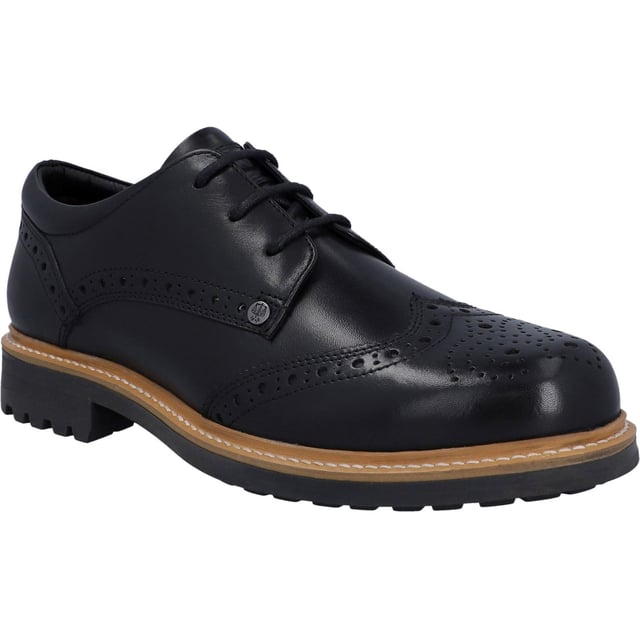 Joining our Country Range, the Cawdor Brogue Gibson is our ultimate all terrain town to country style! This wing-tip brogue combines premium leathers and luxury tartan linings. Beneath the foot is a heavily cleated sole offering great grip and style.
