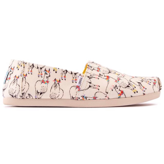 Shoes with shop llamas on them