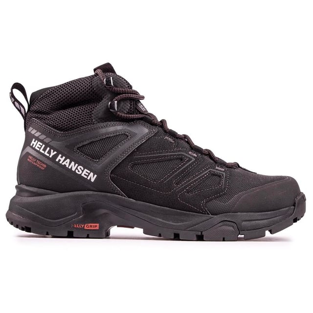 Power Up Mountains In These Technical Hiking Shoes With The Agility Of A Trail Runner And The Stability, Grip And Weatherproofing For More Rugged Terrain. The Stalheim From Helly Hansen Is A Well-cushioned Mid-cut Performance Hiker, Fully Waterproof, Featuring Hh's Helly Tech® Waterproof/breathable Membrane, This Boot Boasts The Protective Hh Pro-guard, Hh Hover Stride, A Multi-directional Traction System And Hh Surround-grip, Just To Name A Few Of Hh's Performance Features, To Keep You Sure-footed On All Terrain In All Types Of Conditions.