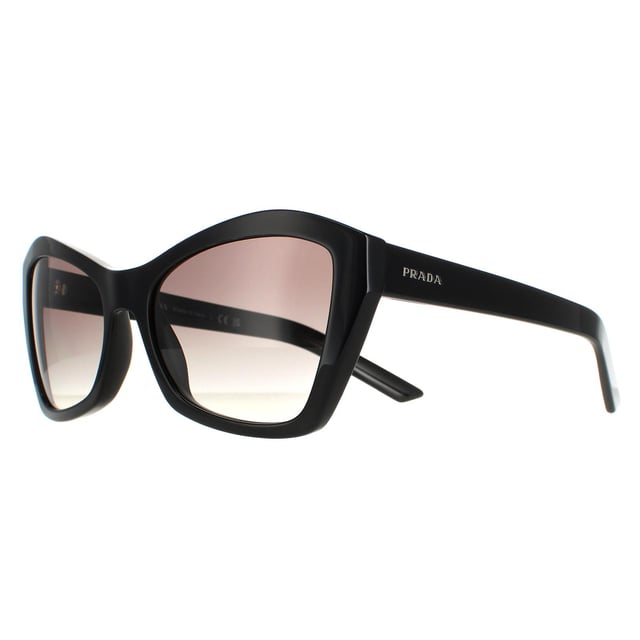 Prada Butterfly Womens Black Gray Gradient PR 07XS