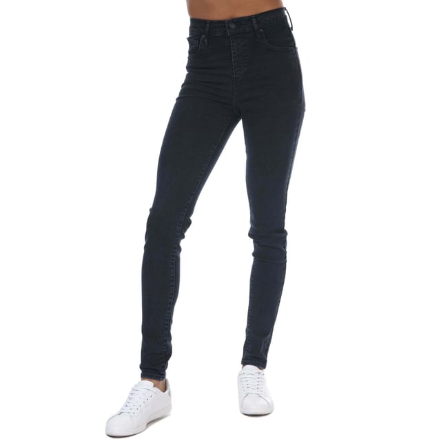 Women s Levis Mile High Super Skinny Jeans in Dark Blue
