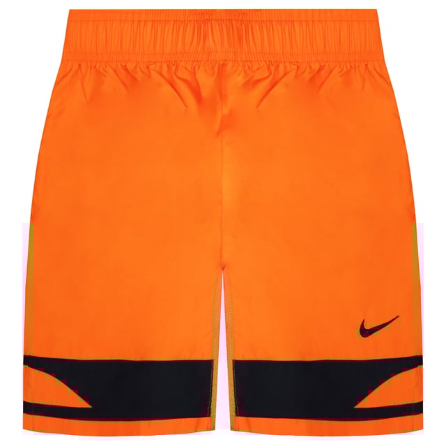 <span style="color: rgb(48, 55, 62); font-family: &quot;IBM Plex Sans&quot;, sans-serif; font-size: 14px; white-space-collapse: preserve;">Nike Stretch Waist Orange/Black Graphic Logo Kids Shorts 783313 815</span>