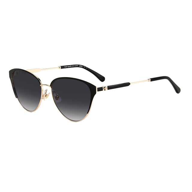 KATE SPADE IANNAGSRHLF69 gafas de sol de mujer• material: metal• color: negro• tamaño: 56/17/140 mm (longitud de la lente / ancho del puente / longitud de la varilla)  100% UV PROTECTION