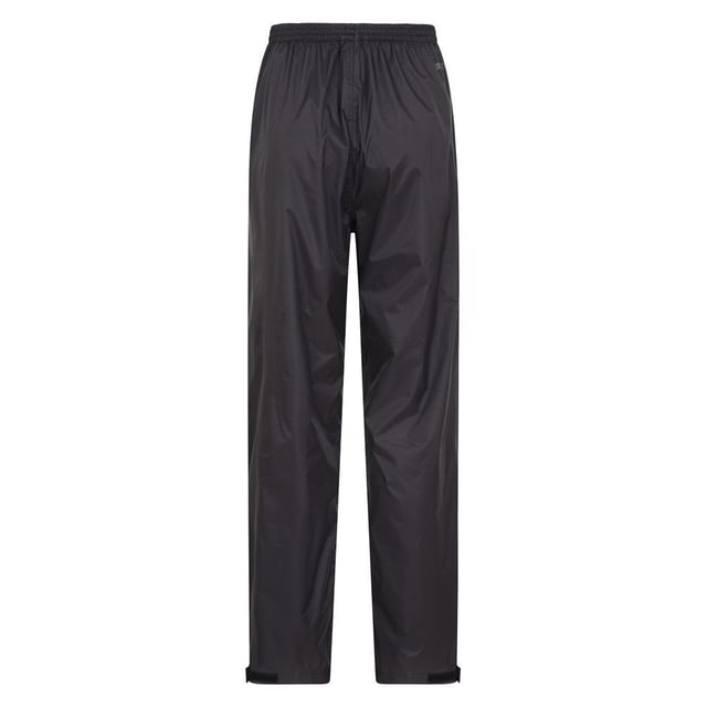 100% Nylon. Design: Plain. Fastening: Pull-On. Adjustable Ankle, Packaway, Taped Seams. Fabric Technology: Breathable, IsoDry, Waterproof. Pockets: 2 Side Pockets. Waistline: Elasticated. Waterproof Rating: 1500mm.