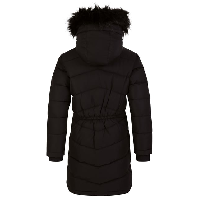 Lining: Cire Finish. Fabric: Iloft Ecofill. Design: Logo, Quilted. Fabric Technology: Ared 10000, Breathable, DWR Finish, Insulating, Waterproof, Weather Resistant. Neckline: Hooded. Inner Sleeve Cuff. Sleeve-Type: Long-Sleeved. Hood Features: Faux Fur Trim, Grown On Hood, Removable Trim. Pockets: 2 Lower Pockets, Zip. Fastening: Full Zip. Sustainability: Made from Recycled Materials. Waistline: Part Elasticated.