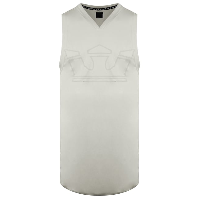 Supra V-Neck Sleeveless Off White Mens Graphic Logo Vest 192180 036