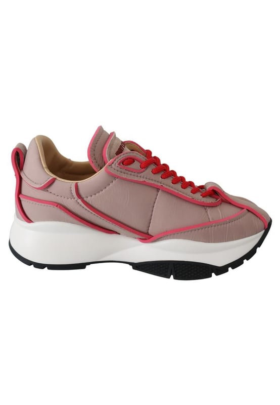 Pink jimmy choo trainers outlet