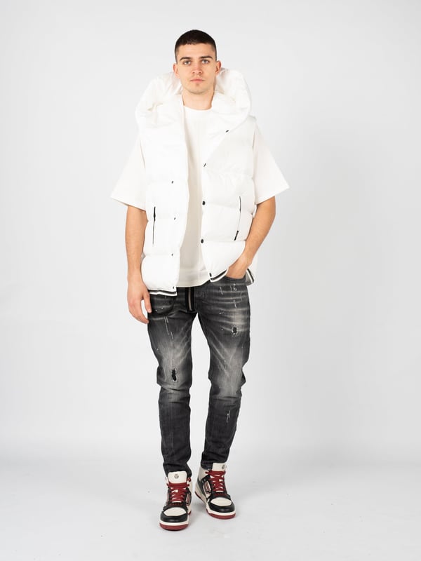 Código de modelo: A23073PLM068, Estilo: corte holgado