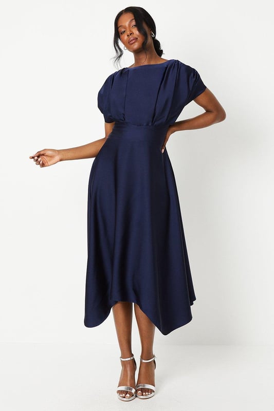 Handkerchief midi dress new arrivals