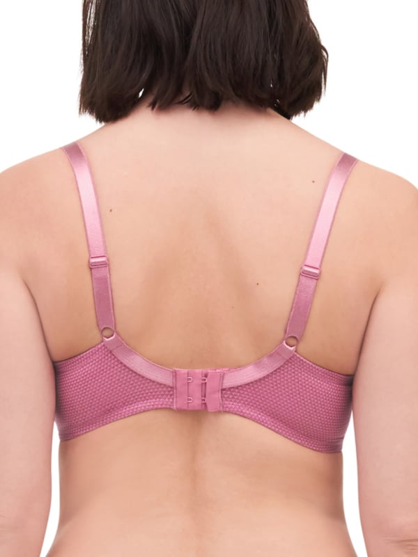 Passionata Brooklyn Plunge Bra. With smooth cups, graphic tulle and tulle lining. Product is recommended hand wash only.