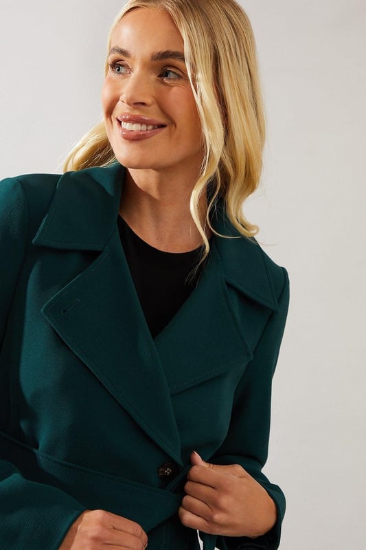 Wallis Berry Coat Womens Smart Jackets Coats