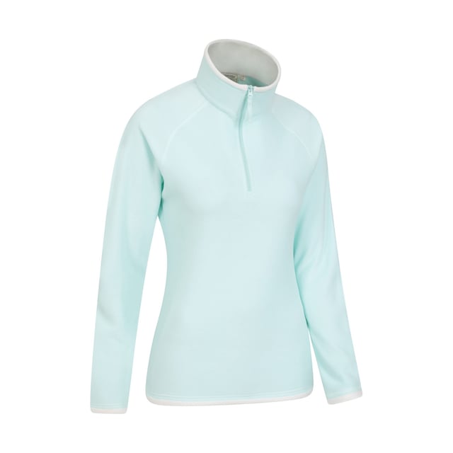 Fabric: Microfleece, Soft Touch. Design: Plain. Fabric Technology: Anti-Pilling, Durable, Lightweight. Neckline: High-Neck. Sleeve-Type: Long-Sleeved. Fastening: Half Zip.