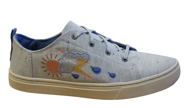 Toms Lenny Grey Trainer - Kinder Toms Lenny Grey Trainer - Kinder