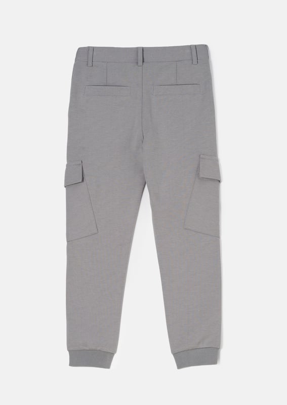 Refresh your everyday edit with these joggers. Super cool in super soft textured jersey with on trend cargo pockets and a button fastening for a slightly smarter aesthetic... About Me: 67% Cotton 33% Polyseter. Look After Me: Think Planet. Wash At 30C.