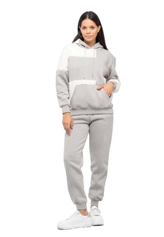 Tom Barron Duo-Color Fashion Feel Warm-Trainingsanzug-Set für Damen