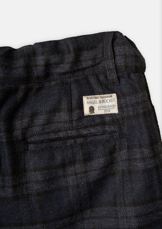 Get ready for your proud parent moment. Your special little person will look incredible in our smart trousers. Perfectly matched to our navy check jacket. I am sustainable - I am recycled Navy About me: 100% Polyester Look after me: think planet. machine wash at 30c.