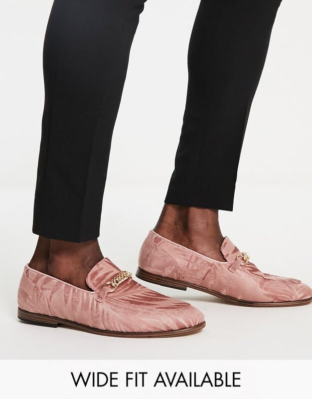 Asos sales pink loafers