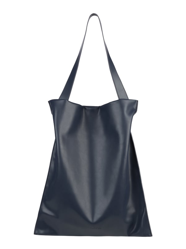 Dames schoudertas met magneetsluiting. één open binnenzak. afwezige externe zakken. ontbrekende schouderband.  Handvat van gerecycled polyethyleentereftalaat. een binnencompartiment.  extern materiaal.  Binnenkant van gerecycled polyethyleentereftalaat. Afmetingen: 36x42x1 cm. Modeproduct