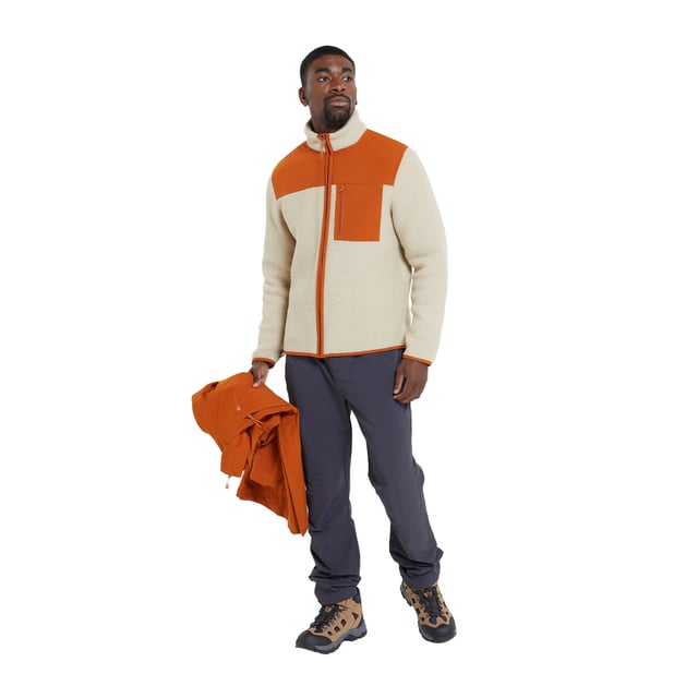 Mens 3 in 1 store waterproof jacket with fleece