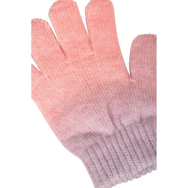 100% Polyester. Fabric: Knitted. Cuff: Ribbed. Pom Pom, Turned Up Cuff. Contents: 1 Beanie, 1 Gloves, 1 Snood. One Size Fits All. Design: Rainbow.