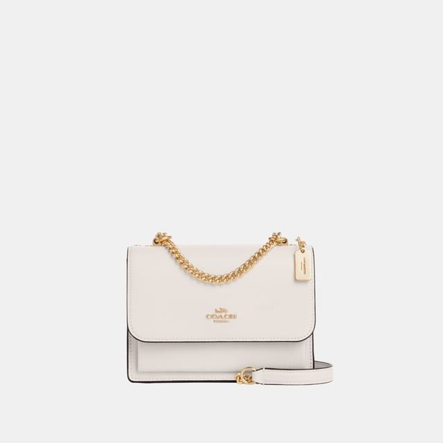 Crossgrain Leather Mini Klare Crossbody Length 18.0cm,  Width 5.0cm, Height 13.5cm