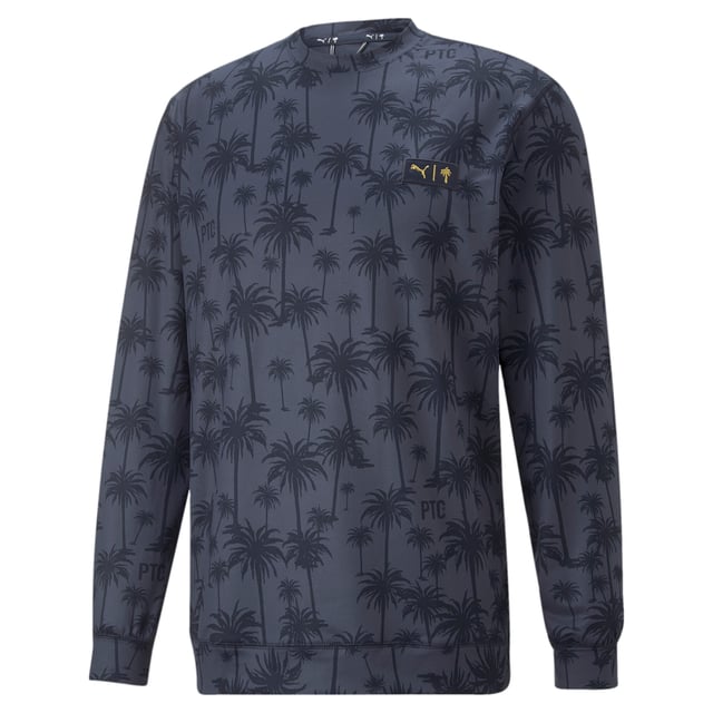El suéter marino de hombres PUMA X PTC Palm Tree Crew Men's Men es probablemente una pieza informal elegante y cómoda que representa la colaboración entre Puma y PTC (tripulación de palmera). Este suéter está diseñado para ofrecer moda y funcionalidad, por lo que es una adición versátil a su guardarropa.

Características clave:

TELA: El suéter probablemente esté hecho de una tela suave y acogedora, que proporciona calidez y comodidad durante el clima más fresco.

Diseño: como parte de la colaboración con PUMA y PTC, el suéter podría presentar elementos de diseño únicos, posiblemente exhibiendo logotipos, gráficos o patrones inspirados en las dos marcas.

Color: el suéter probablemente esté en un color clásico de la marina, que ofrece un aspecto atemporal y versátil adecuado para varias ocasiones.

Cuello de la tripulación: el suéter presenta un diseño de cuello de la tripulación, que proporciona un escote clásico y limpio que complementa una amplia gama de atuendos.

Ajuste: PUMA ofrece varias opciones de ajuste para que sus suéteres se adapten a diferentes tipos y preferencias de cuerpo. Puede elegir entre un ajuste regular para una silueta cómoda y relajada o un aspecto más ajustado para una apariencia moderna y elegante.

Versatilidad: el suéter azul marino es una prenda versátil que se puede vestir fácilmente hacia arriba o hacia abajo. Se puede combinar con jeans o chinos para un aspecto informal o usado con pantalones para un estilo más pulido.

Calidad y durabilidad: Puma es conocido por producir ropa de alta calidad, y este suéter es probable que no sea una excepción, ofreciendo durabilidad y desgaste duradero.

Detalles del logotipo: el suéter puede incluir la marca PUMA y PTC, que muestra la colaboración entre las dos marcas y agregando un toque de estilo.