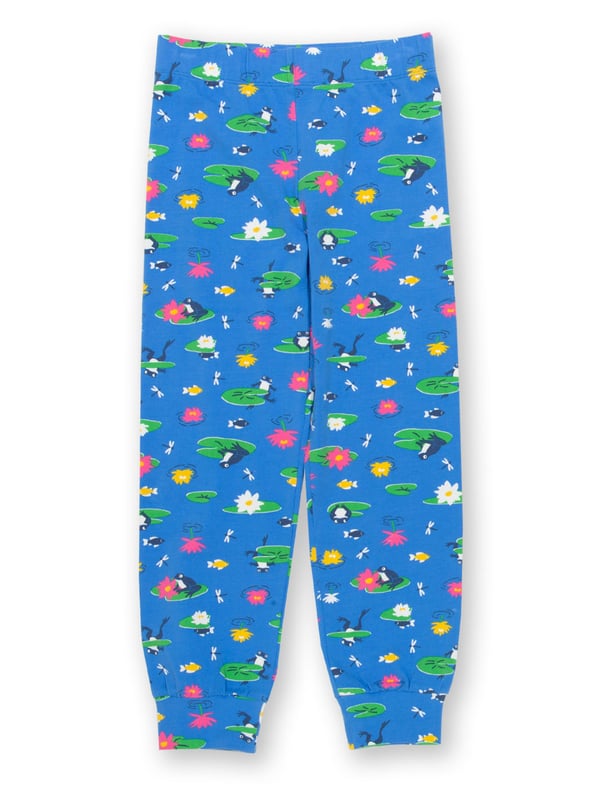 New! Love to lounge? Kite have just the thing. In a relaxed, legging style with cuffs, these are the perfect choice for lazy days and days packed full of play. With all the comfort of organic cotton single jersey you can combine these pond life loungers with any coordinating t-shirt for a trendy and comfortable look.