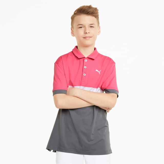 PUMA Boys CLOUDSPUN Highway Golf Polo Shirt
