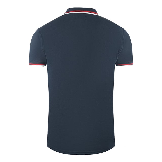 Aquascutum Twin Tipped Collar Brand Logo Navy Blue Polo Shirt. Make a statement with the Aquascutum London Navy Blue Polo Shirt. Featuring the brand's signature logo, this shirt embodies sophistication and luxury. Perfect for any occasion, this shirt is a must-have for those who appreciate quality and style. Elevate your wardrobe with this iconic piece.. Signature Logo, Twin Tipped Collar Polo, Short Sleeves. 100% Cotton, Button Closure. Regular Fit, Fits True To Size. Style Code: PO002 11