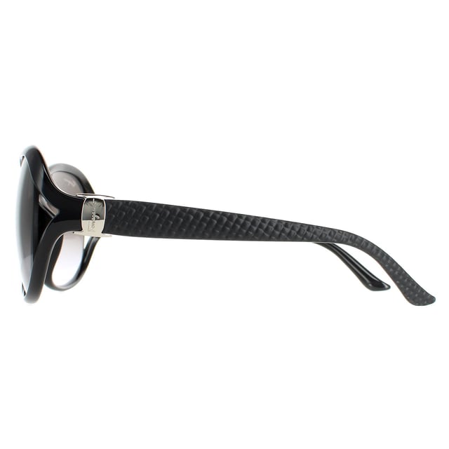Salvatore Ferragamo Oval Womens Black Grey Gradient SF770SA  SF770SA are a lovely oversized style with a stylish gap to the sides and textured design temples