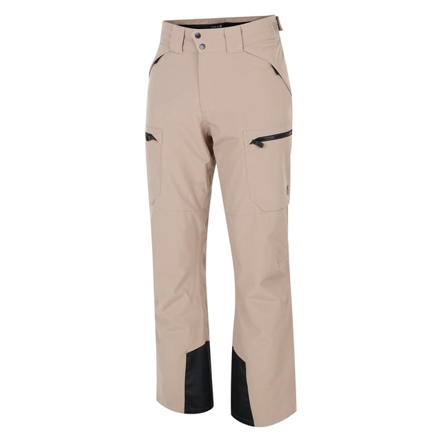 Fabric: Stretch. Pockets: 2 Side Pockets, 2 Thigh Pockets, Zip. Fabric Technology: Abrasion Resistant, ARED 30/30, Breathable, Durable Water Repellent Finish, Flexible, Insulating, PFC Free, PFOA Free, PFOS Free, Showerproof, Waterproof, Weather Resistant. Waistline: Adjustable, Elasticated. Articulated Knee, Belt Loops, High Warmth, Padded, Reinforced Overlay At Inner Ankles, Snow Gaiters, Taped Seams, Unrestricted Movement, Zip Gusset. Fastening: Button, Zip Fly. Design: Plain. Lining: Recycled Polyester. Fit: Snug Fit. Hem: Tab Up.
