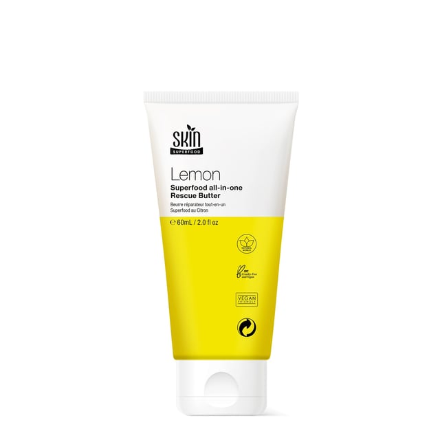 - Multi-purpose Lemon Butter for nourishing dry skin
- Contains Shea Butter, Almond Oil, Coconut Oil, and Lemongrass
- Can be used as a cleanser, toner, and moisturizer for face, body, and hands

This all over multi-purpose Lemon Butter is designed to be your go-to product when you need to nourish any stubborn areas of dry skin that you can't seem to shift. It combines Shea Butter, Almond Oil, Coconut Oil, and Lemongrass for an ultra hydrating treatment wherever and whenever you need it most. It can also double up as a natural cleanser and toner, with antibacterial properties that can aid in immediate skin soothing. Our balm has a luxurious texture that aims to lock in hydration and sink into your skin quickly, making it convenient and versatile. Pop it in your bag for hydration on the go or leave it on your bedside table to target problem areas before you sleep. You'll feel instant nourishment with the smallest amount; a little goes a long way!
