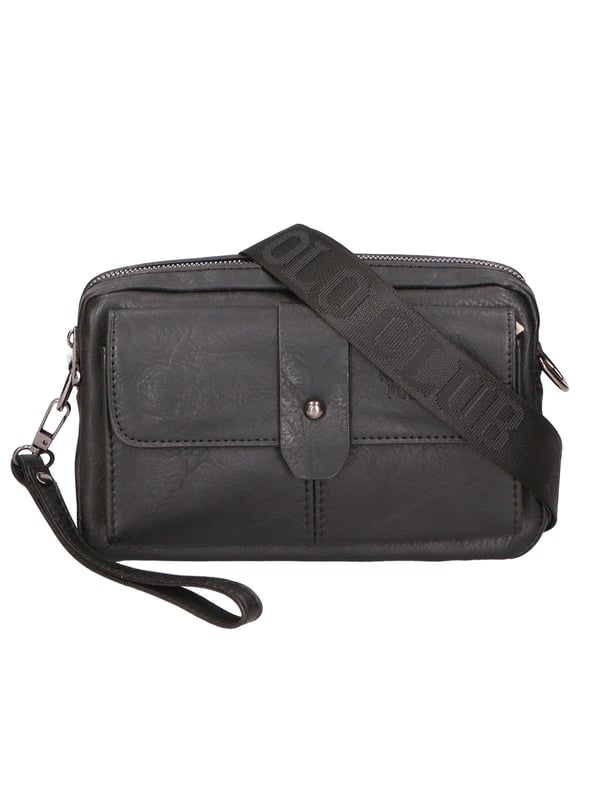 Northampton polo club Bolsa de cuero PU de un solo compartimento. Equipado con un encaje para usarse como bolsas de embrague y correas para hombros. Producto vegano