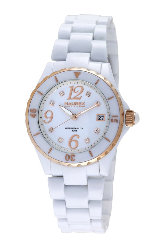Haurex Italy: Womens Make Up White Watch