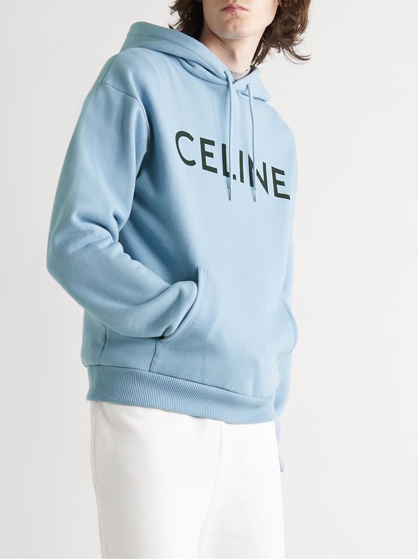 green celine hoodie