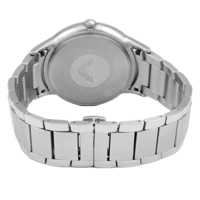 Emporio Armani AR2477 - Reloj para hombre cuarzo acero inoxidable&bull; material: acero inoxidable&bull; cristal: min&egrave;ral&bull; pulsera: acero inoxidable&bull; correa: gris&bull; resistencia al agua: 50 m (5 ATM)&bull; tama&ntilde;o de la caja: 43 mm